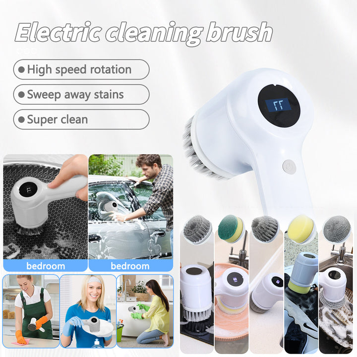 Electric Cleaning Brush - Multipurpose High-Speed Cleaning Tool