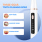 3-Speed Ultrasonic Electric Dental Cleaner with LED Light and Type-C Charging - Professional Plaque Remover Kit