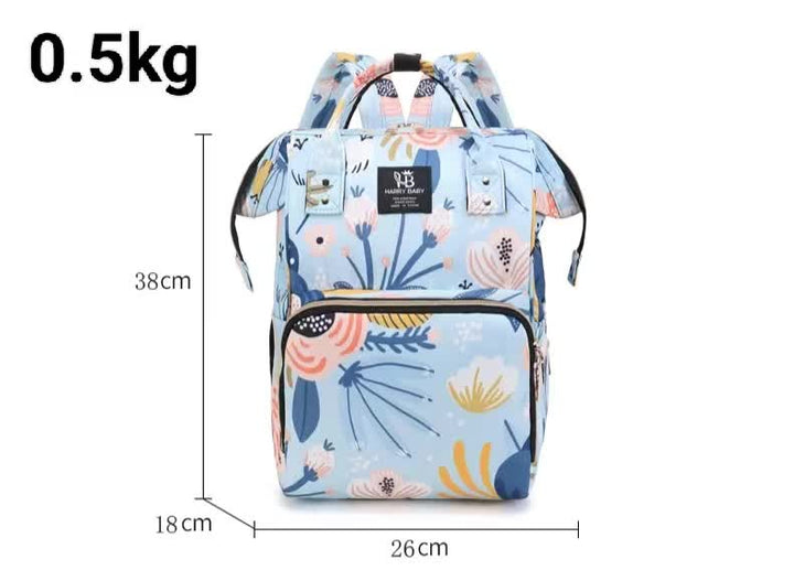 Large Capacity Multi-Functional Baby Diaper Backpack - Stylish and Travel-Friendly Mummy Bag Pink