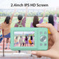 Green DC403 Digital Camera - 16x Zoom , 2.4-Inch IPS Screen, 32GB Memory Card Included