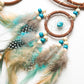 Handmade Dream Catcher with Feathers - Bohemian Wall Hanging Decorative Wind Chime