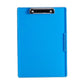 Blue A4 Plastic Document Storage Clipboard - Portable and Durable