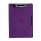 Purple A4 Plastic Document Storage Clipboard - Portable and Durable