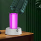 Gray Electric Mosquito Killer Lamp with Dual Modes - 1200MA USB Rechargeable