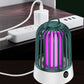 Gray Electric Mosquito Killer Lamp with Dual Modes - 1200MA USB Rechargeable