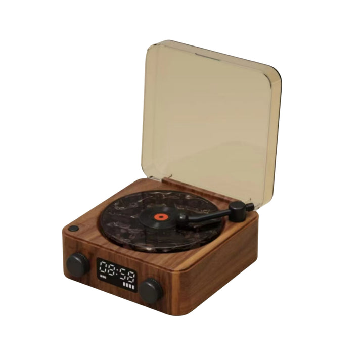 Brown, KW03 Bluetooth Sleep Sound Machine - Retro Design with 1500mAh Battery