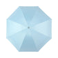 Sky Blue Compact 5-Fold Umbrella with UV Protection, Wind Resistance, and Travel-Friendly Design