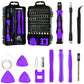 Purple 115-in-1  Precision Screwdriver Tool Kit for Electronics and DIY Repair