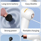 LC-005-White Portable Mini Massage Gun - Quiet Muscle Massager with 6 Speeds