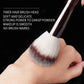 2PCS HG Flat Foundation Brush - 116mm  Professional Makeup Brush  - High-Quality Synthetic and Animal Hair Brushes