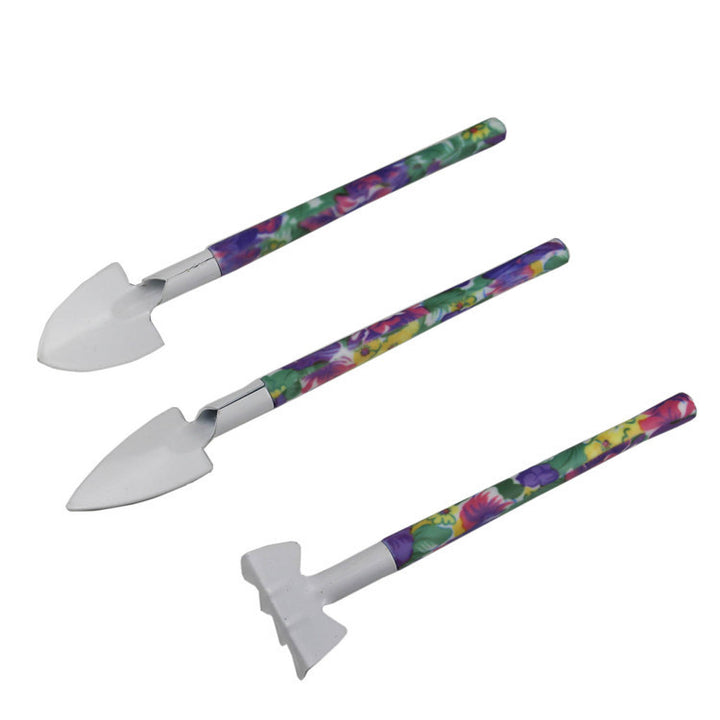 YL/L10 Green 10-Piece Floral Gardening Tool Set with Carrying Case - Durable and Stylish