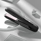 Black Wireless Rechargeable Hair Straightener with 5000mAh Battery - Portable Design & Adjustable Temperature