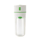 Green Portable USB Rechargeable Juicer Bottle - 2-in-1 Blender and Drink Cup, 480mL