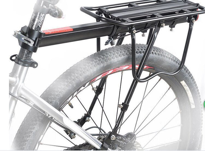 Universal Adjustable Bicycle Rear Cargo Rack - Durable Aluminum Alloy Luggage Carrier