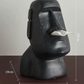 Black Creative Moai Tissue Holder - Fun and Unique Decorative Dispenser