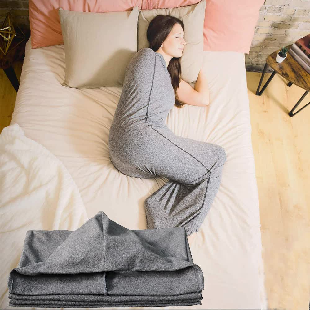 Adult Mdel 185*50cm Full-Body Stretchable Sleep Sack - Lightweight Travel and Home Sleeping Bag