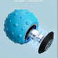 Blue Rechargeable Electric Massage Ball - Vibrating Full-Body Muscle Relaxation Tool