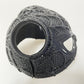 Size S Black DIY 3D Printed Spider-Man Cat Mask - Mini Decorative Half-Face Mask for Pets