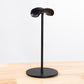 Black Universal Aluminum Headphone Stand – Durable Detachable Desktop Headset Holder