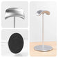 Silver Universal Aluminum Headphone Stand - Durable Detachable Desktop Headset Holder