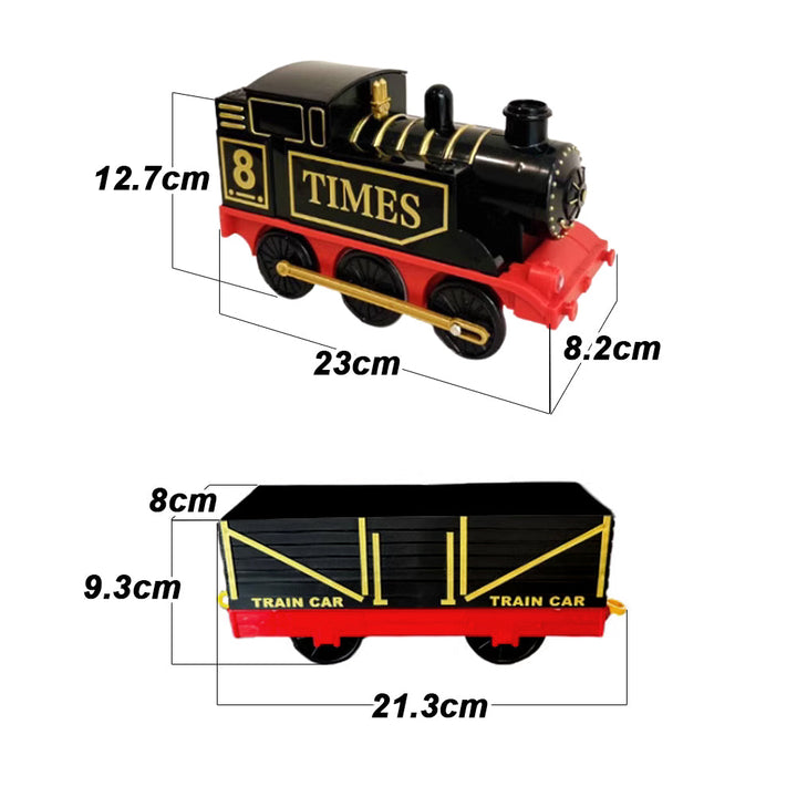 Electric Christmas Classic Train Toy Kids Set Railway Music With 16pcs Tracks AU STOCK