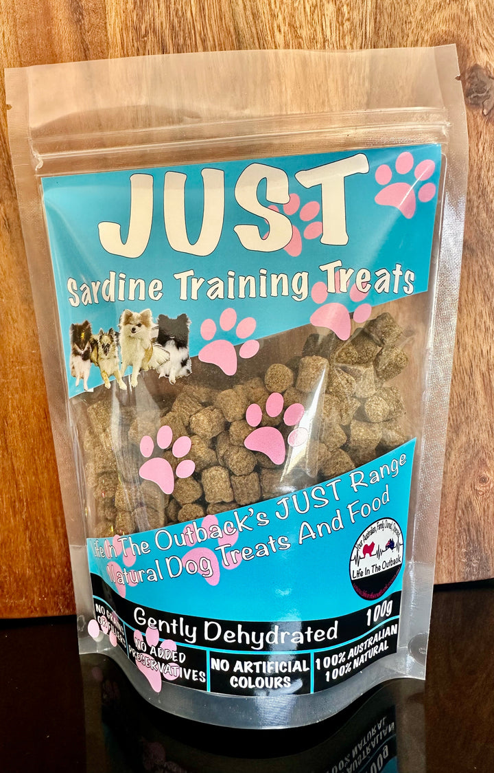 1x Just Sardine Training Treats - 100g