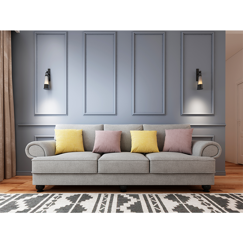 The Cloud Nine 3-Seater Sofa Grey