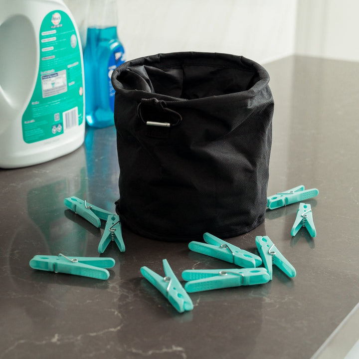 Peg Bag with Carabineer and 50 Pegs set