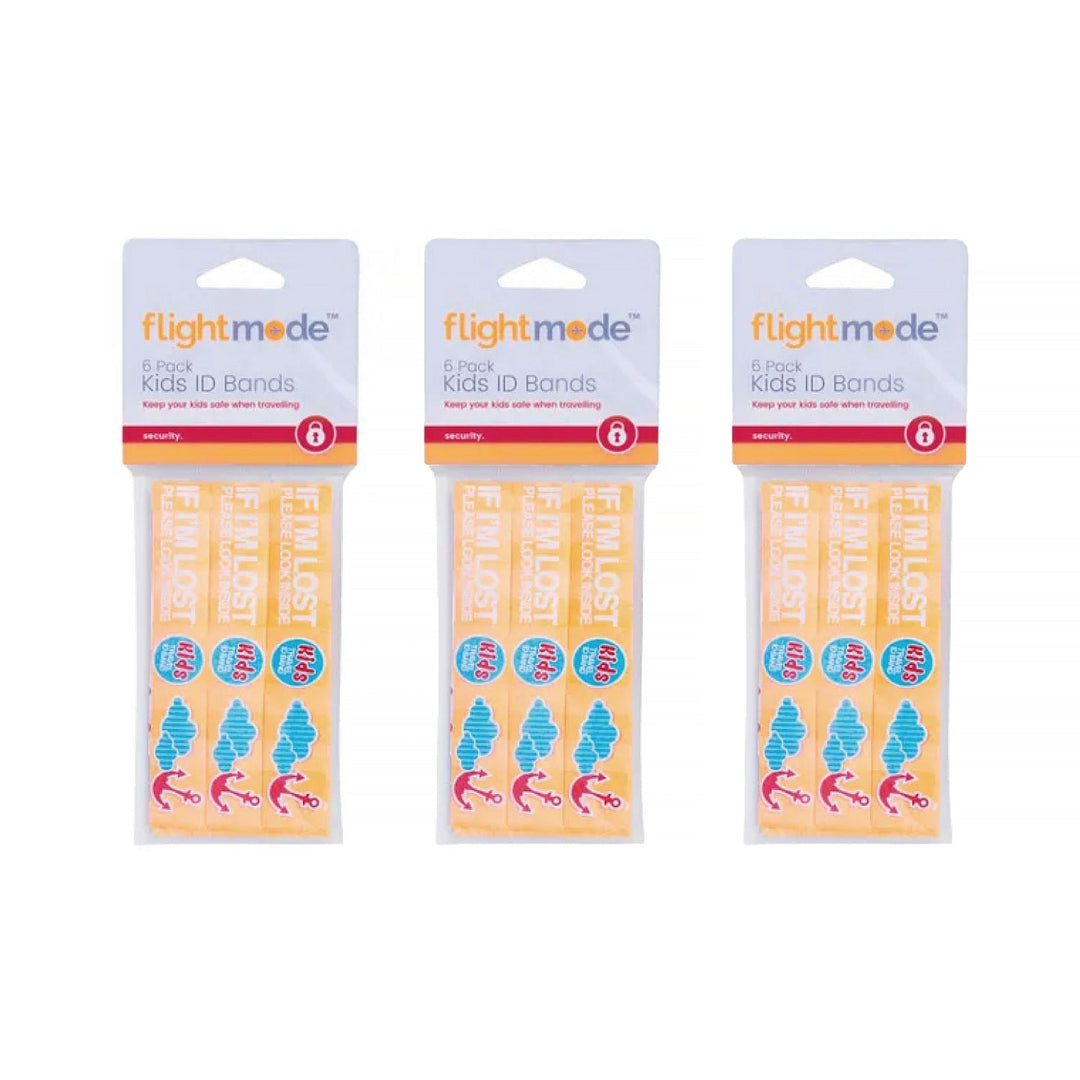 Flightmode Kids ID Band 18 Pack