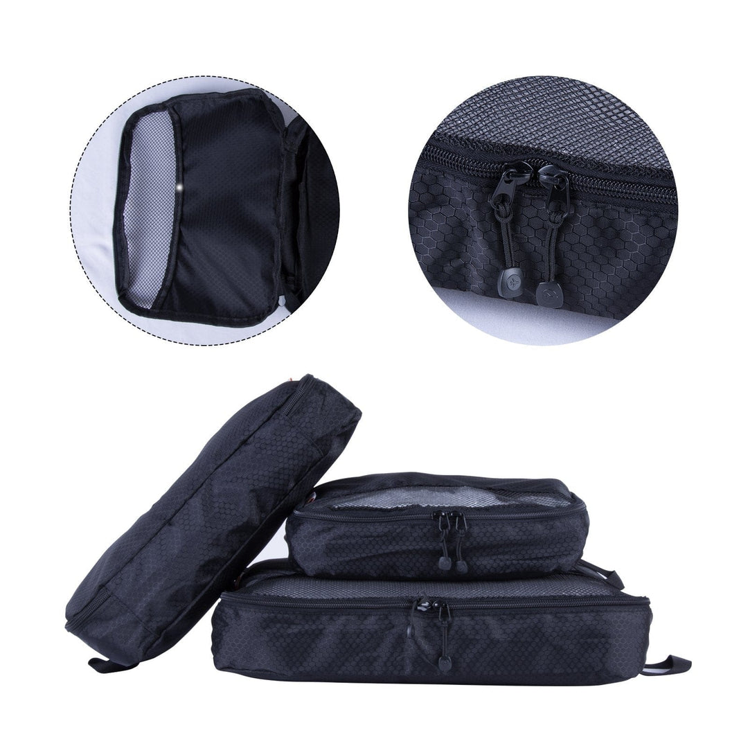 3 Pcs Travel Luggage Waterproof Organizer Storage Set