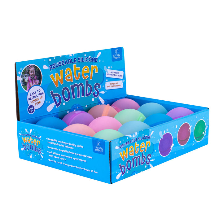 12pc Magnetic Closure Silicone Water Bombs