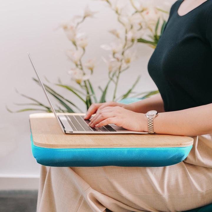 Portable Laptop Desk with Cushion Support