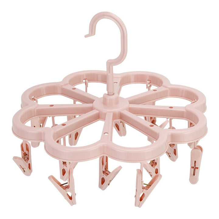 Living Today Collapsible 16 Pegs Airer Pink