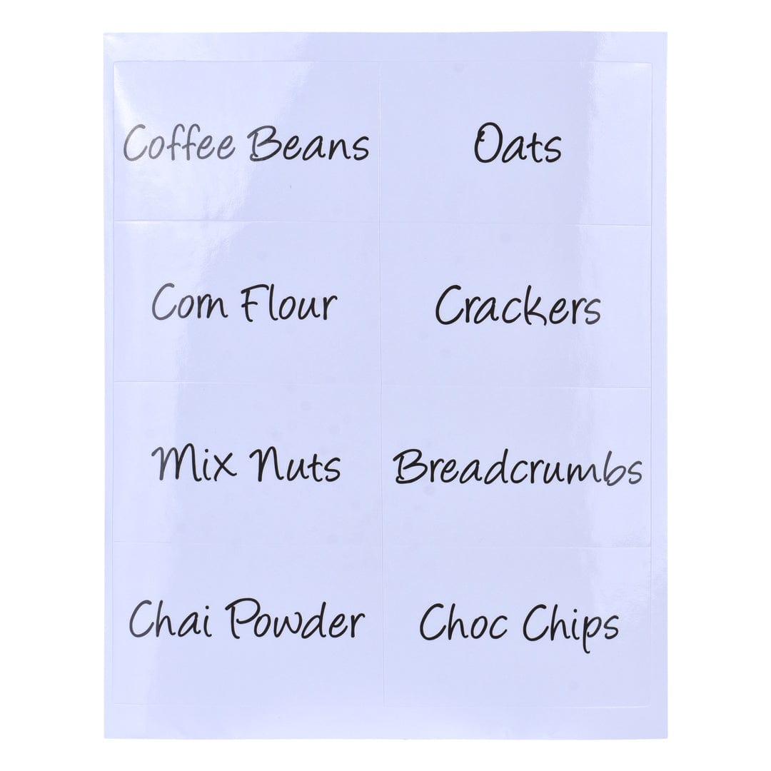 Cook Easy 40pc Pantry Label Stickers