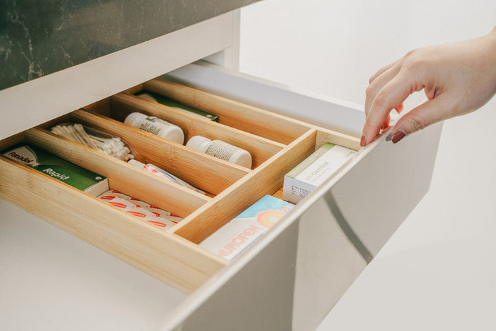 Bamboo Cutlery Tray