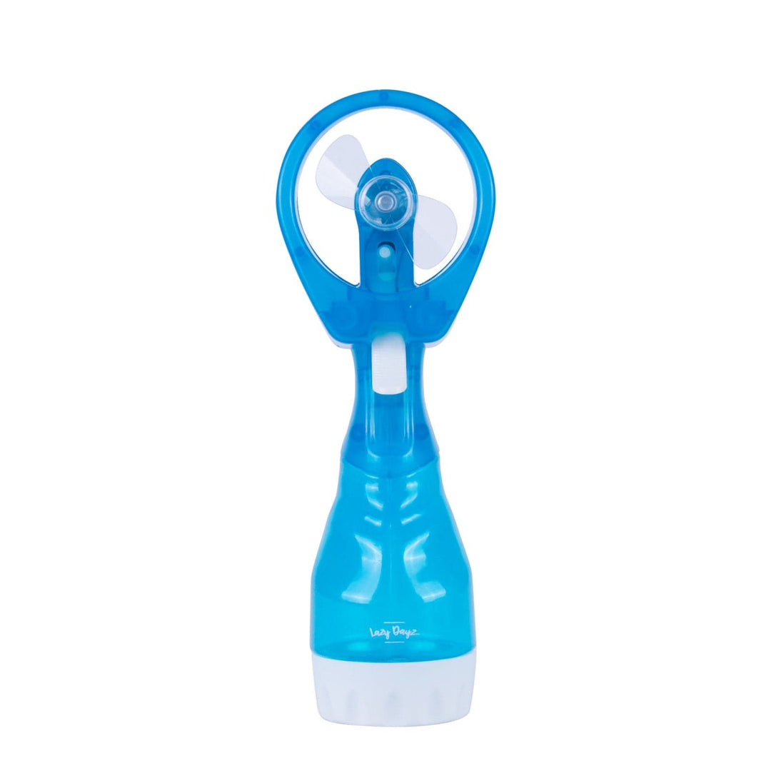 Lazy Dayz Water Spray Fan - Blue