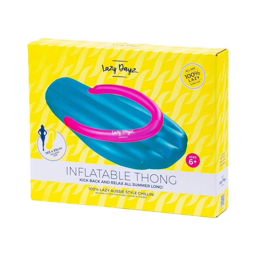 Lazy Dayz Inflatable Thong - Teal