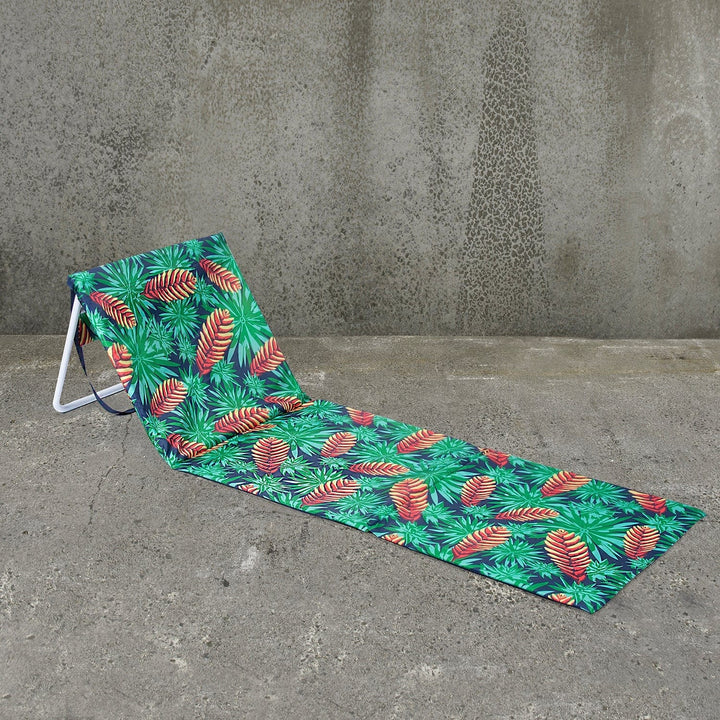 Lazy Dayz Fold Up Beach Lounger - Mossman