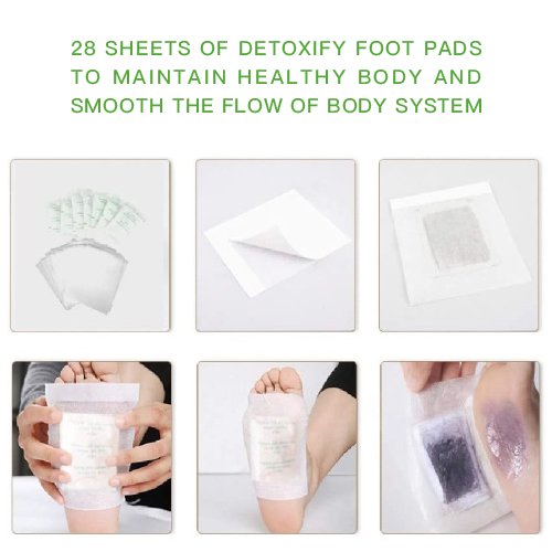 Detox Foot Pads Australia - The Cleansing Detox Foot Pads 14 Pack