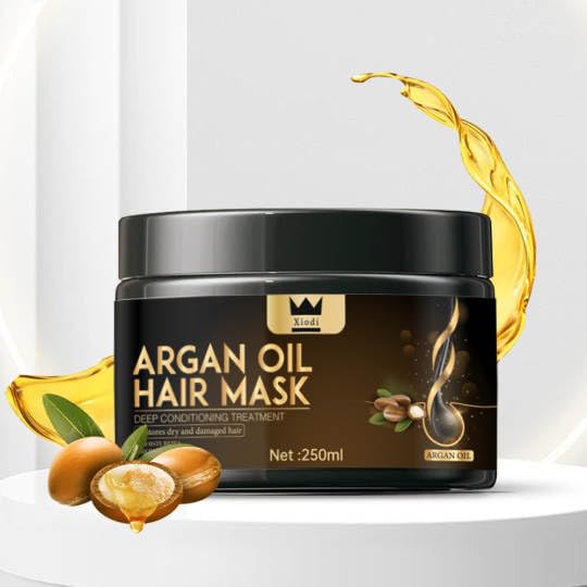 Xiodi Argan Oil Hair Mask, 100% Pure Anti-Hairfall Dandruff Treatment