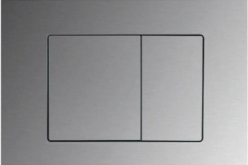 R&T Standard Cisterns Push Plates - Square Brushed Nickel