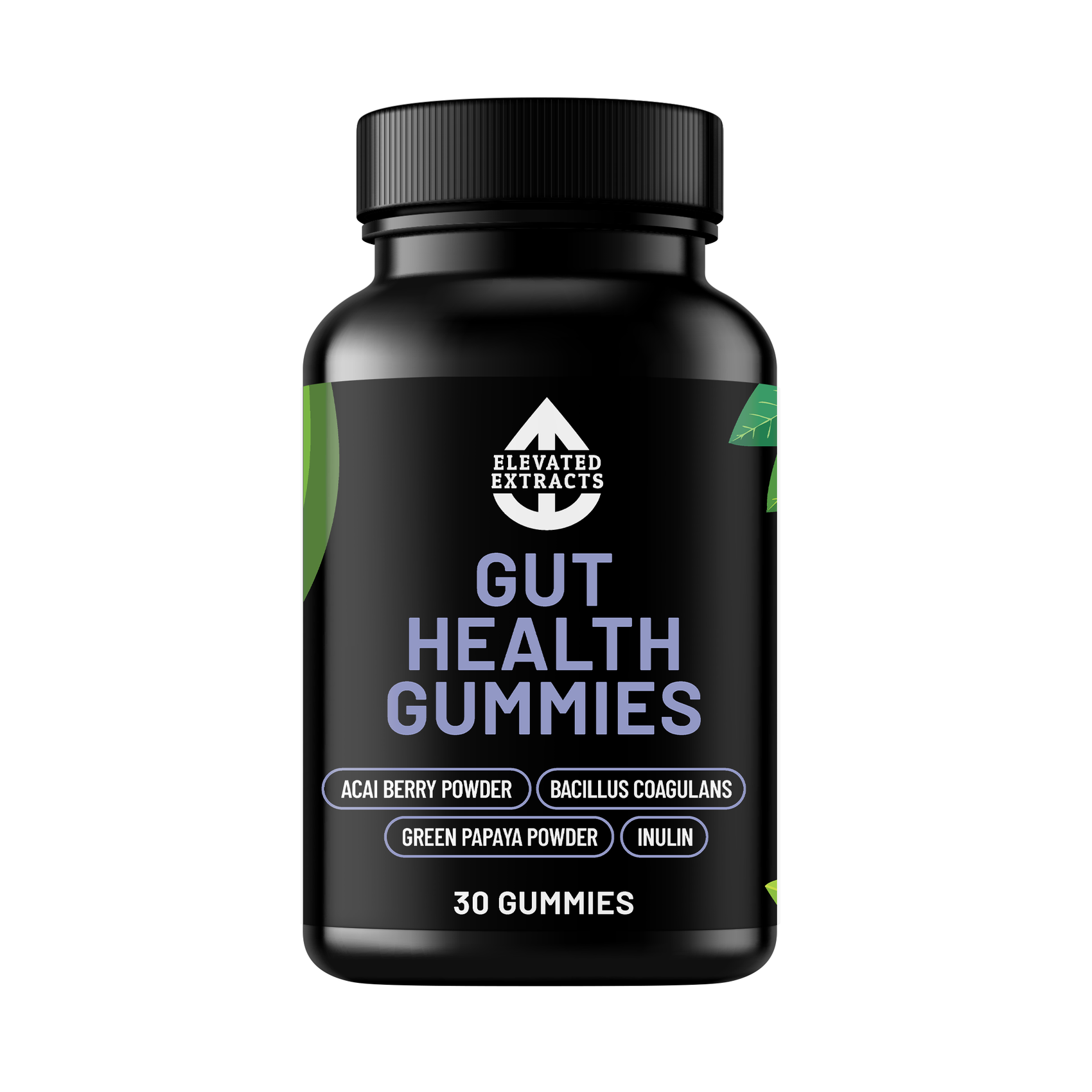 Elevated Extracts Gut Health Gummies - 30 Gummies