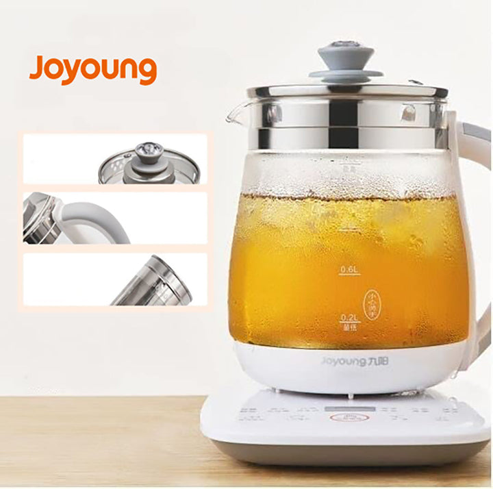 Joyoung Eletric Glass Kettle Water Boiler Multiple Cooking Boiling Bottle 1.5L FA-K1501 AU Model