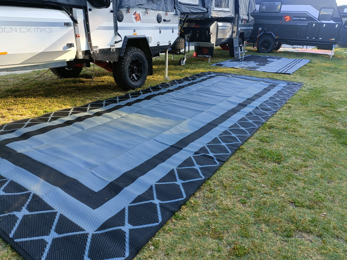 Alfresco 3m x 1.8m recycled poly mat