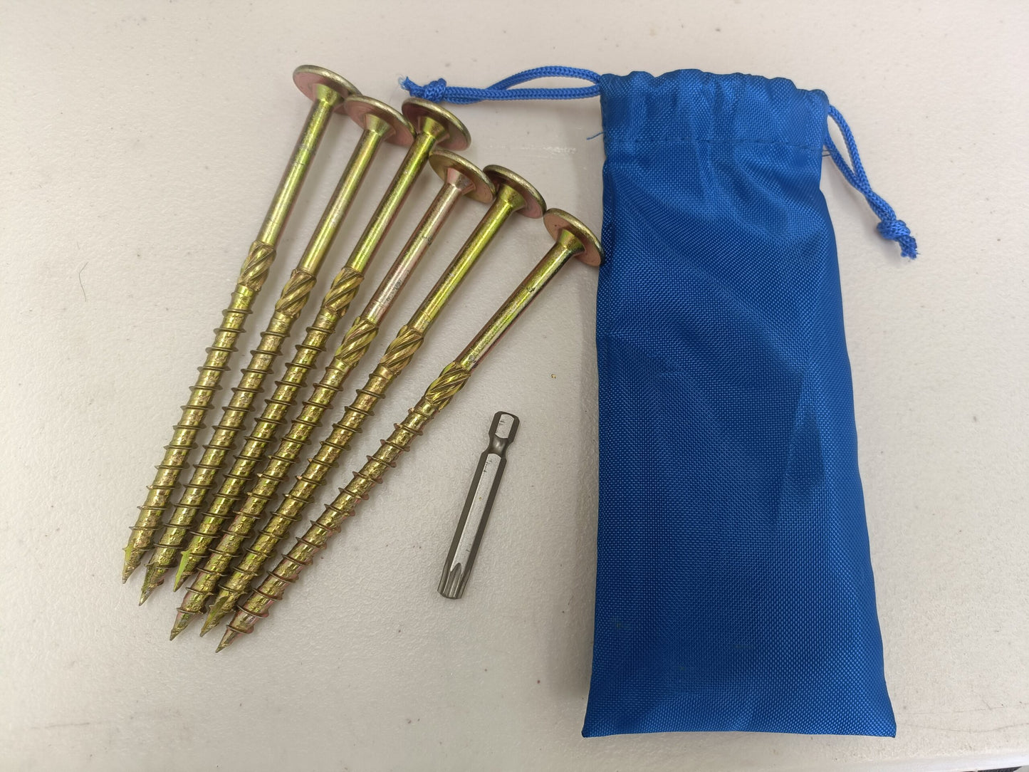 Mat Screw Kit (6 pack with bit)