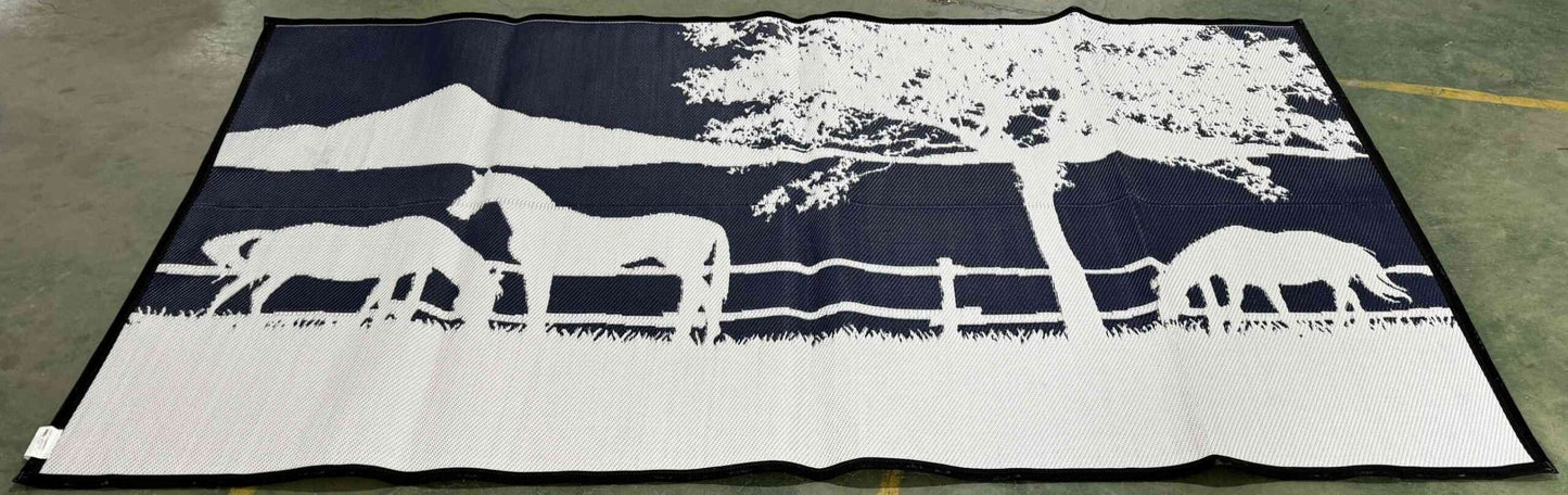 Ranch 5m x 2.4m recycled poly mat