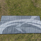 Swish Grey 5m x 2.4m recycled poly mat