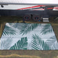 Tropical 3m x 1.8m recycled poly mat