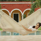 The out and about Mayan Legacy hammock Doble Size in Cream colour