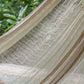 Mayan Legacy Jumbo Size Super Nylon Mexican Hammock in Cream Colour